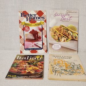 🔥 Cookbook Pamphlet Books Prevention Better Homes Pampered Chef Italian